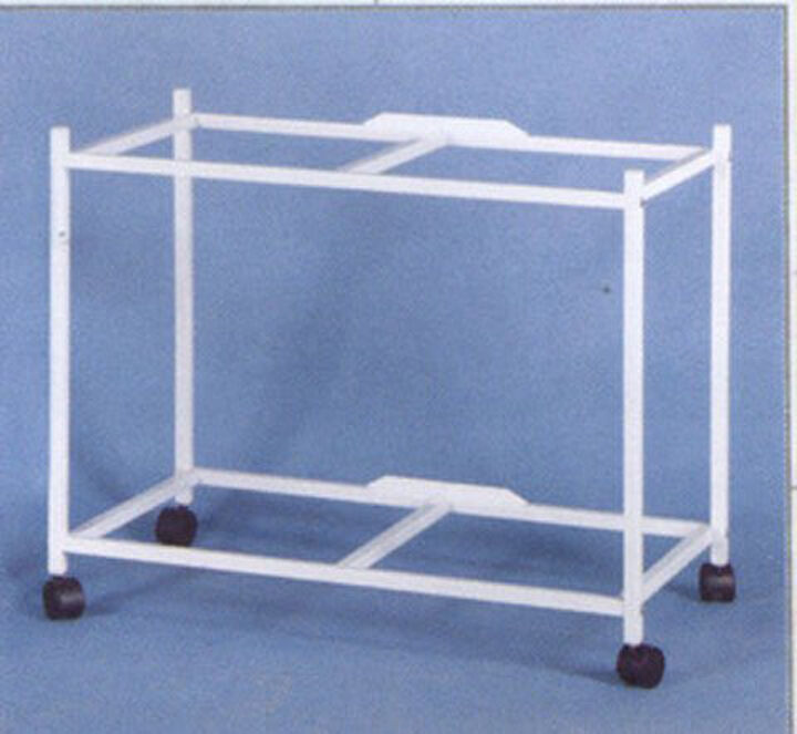 2 Tier Rolling Stand For 30" X 18" X 18" Aviary Bird Flight Cage