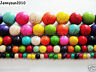 Mix Colored Howlite Turquoise Gemstone Round Beads 16'' 4mm 6mm 8mm 10mm 12mm