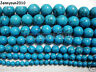 Turkey Turquoise Gemstone Round Beads 16'' 4mm 6mm 8mm 10mm 12mm 14mm 16mm 18mm