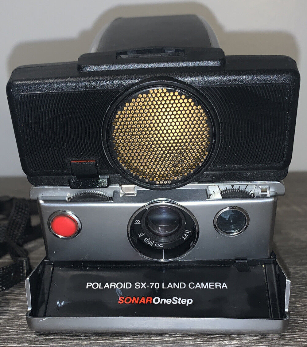 Vintage Polaroid Sx-70 Land Camera Sonar One Step  Good Condition Untested